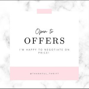Open to Offers!